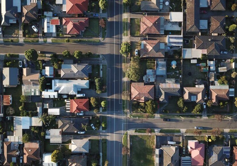 Houses Photo by Tom Rumble