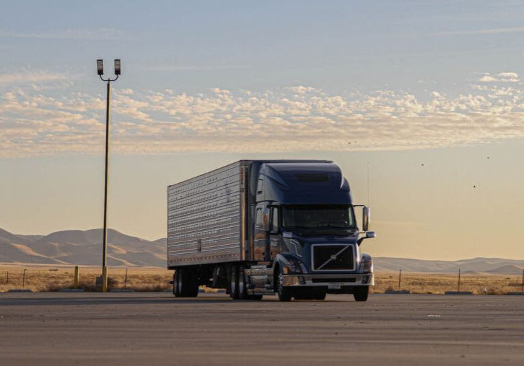 truck driver-class 1-semi-parked